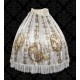 Foxs Feathers Gold Skeleton Skirt(Leftovers/Full Payment Without Shipping)